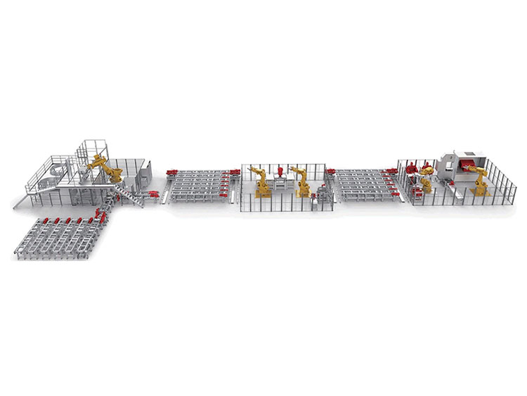Automatic Casting And Post Processing Production Line—Motor Housing