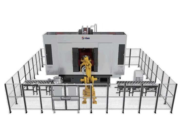 Three -Roller Flow Forming Machine